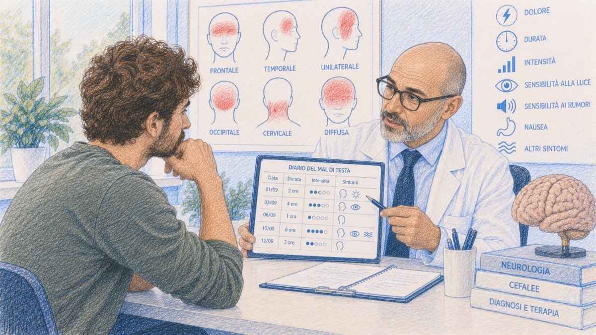 Mal di testa Quando un mal di testa viene considerato frequente