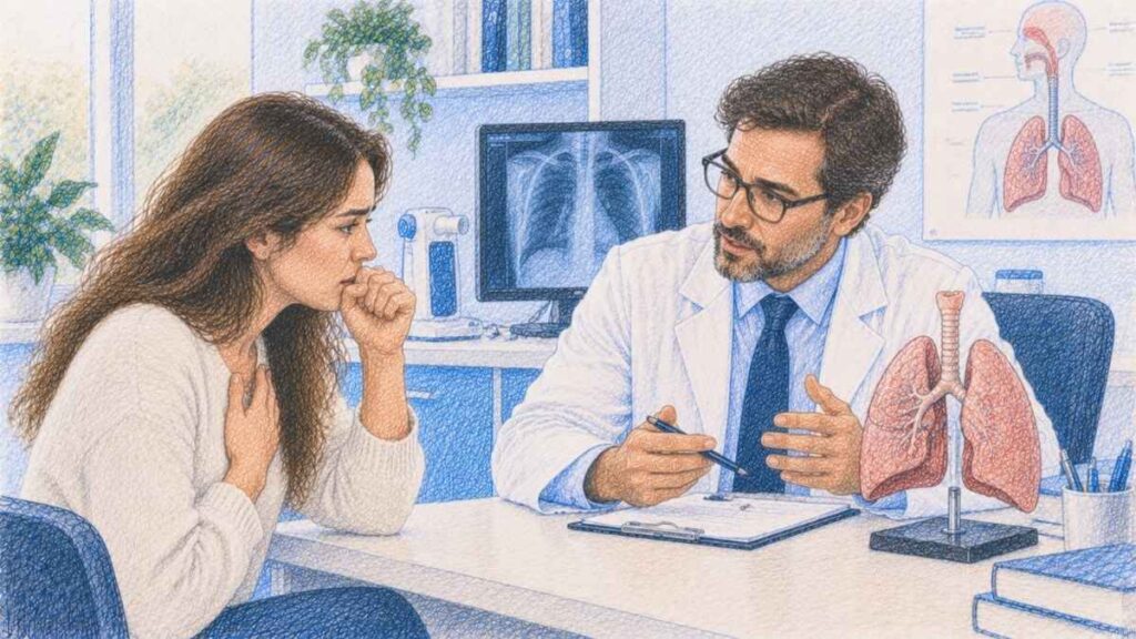 Tosse persistente quando rivolgersi allo pneumologo